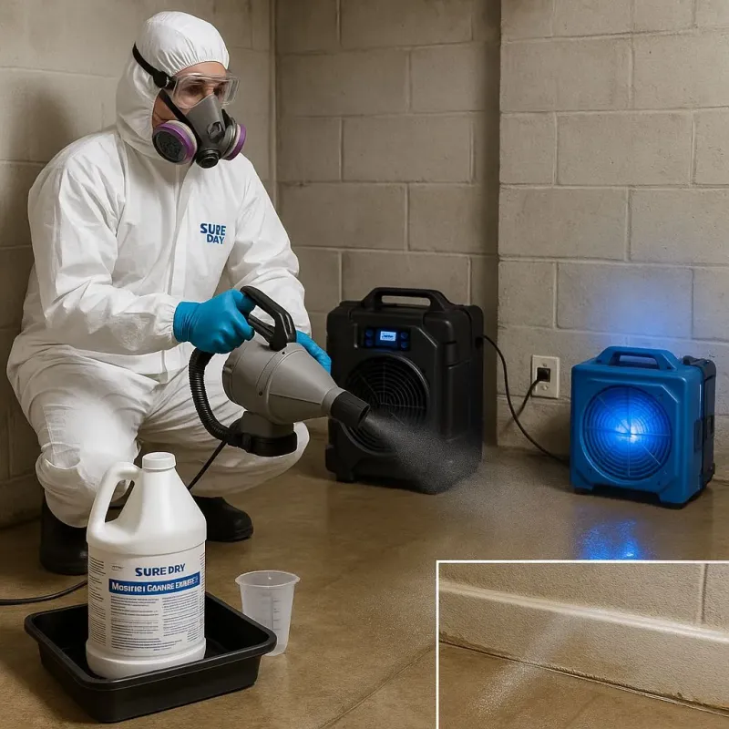 Sanitization and Odor Removal process in Como, MS