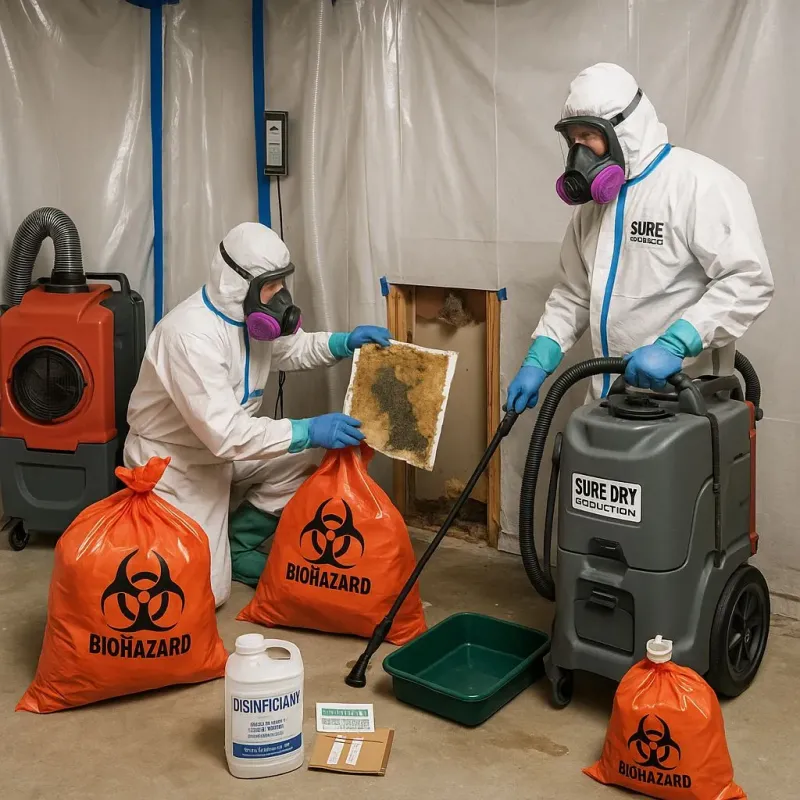 Contaminated Water Handling Protocols process in Como, MS