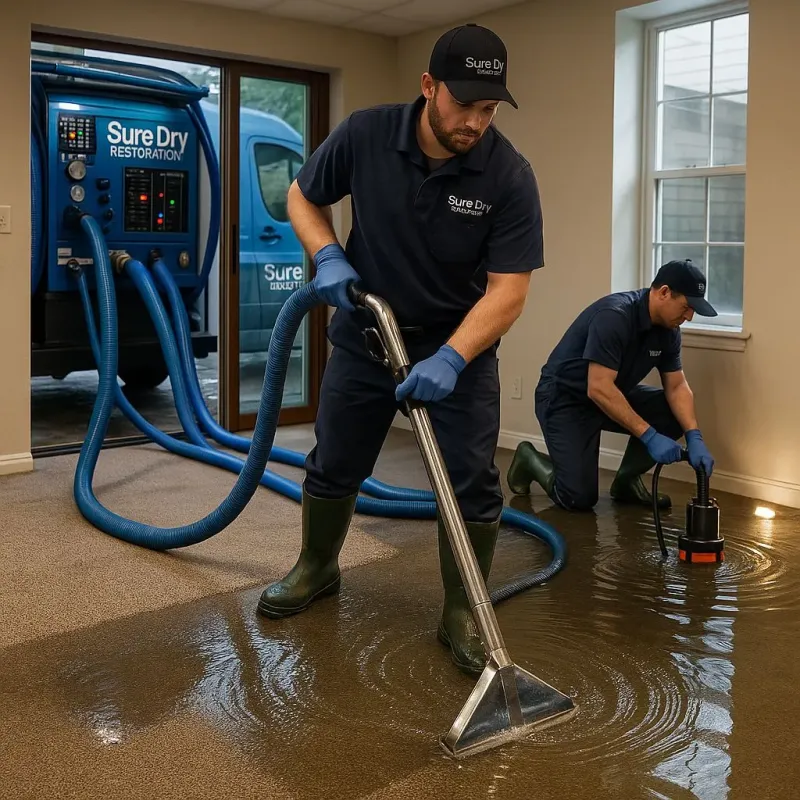 Water Extraction and Removal process in Como, MS